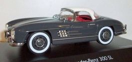 Mercedes-Benz 300 SL Roadster W198 1957-1963 dunkelgrau mit