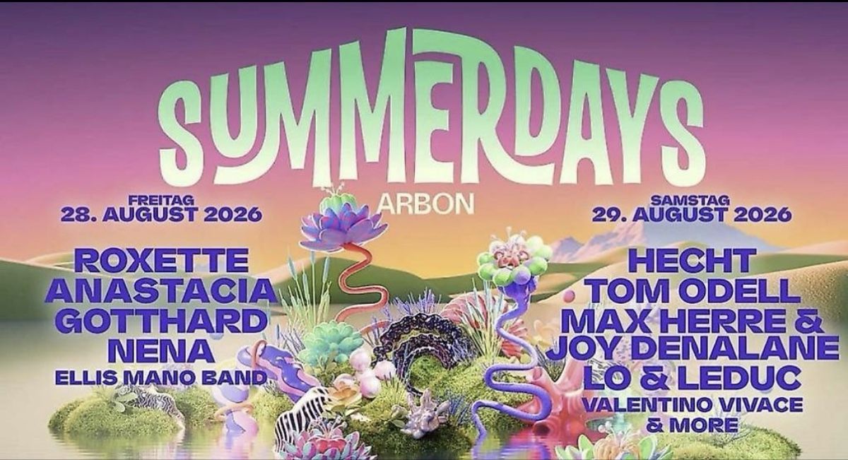 Biglietti: 1 Ticket Summerdays Samstag, 29.08.26 – Nuovo (secondo la descrizione) da Neukirch-Egnach venduto da Bonsai_44