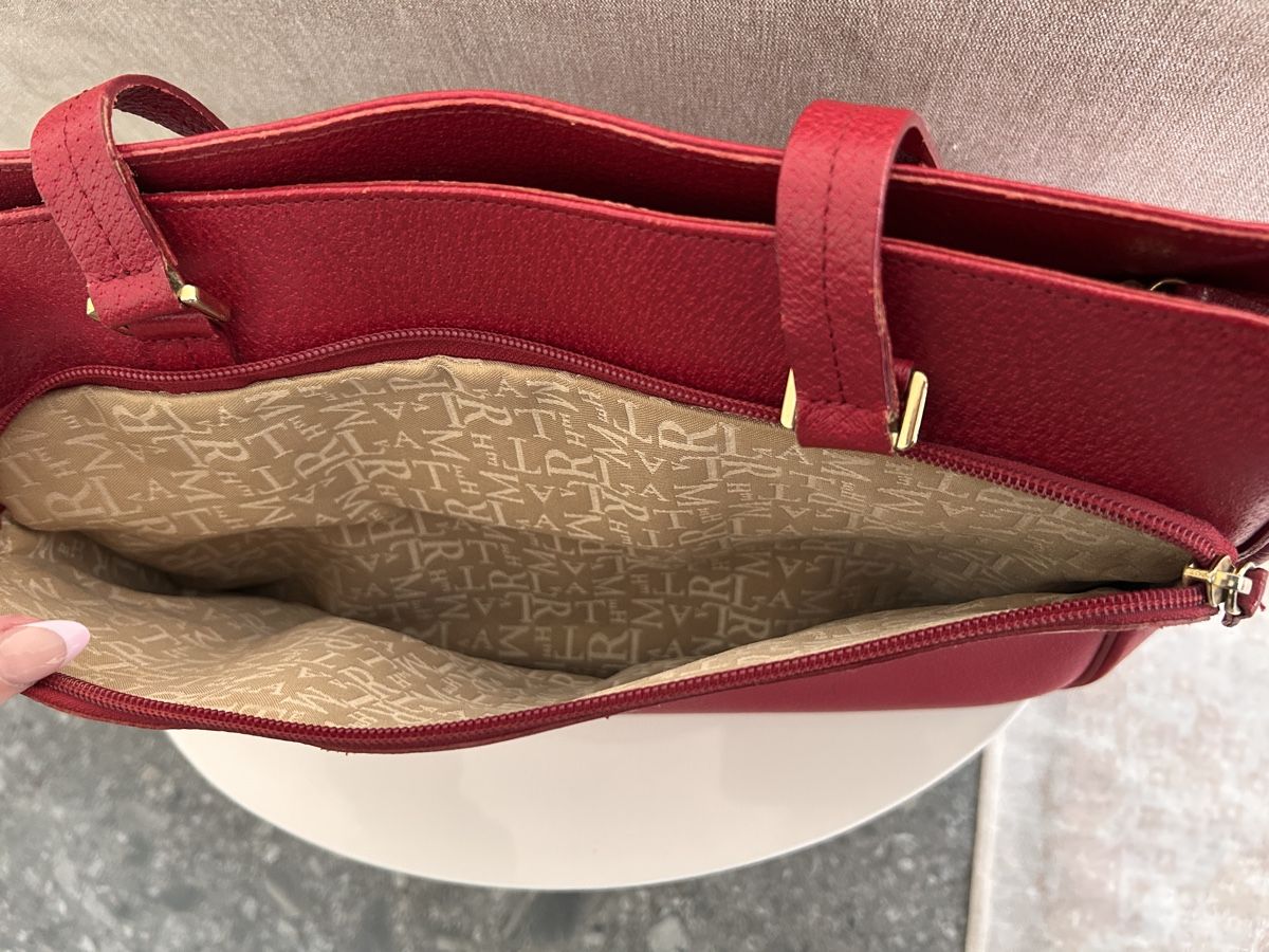Borse da donna: Rote Lamarthe Handtasche aus Leder – Usato da Bülach venduto da lguedeskr 5