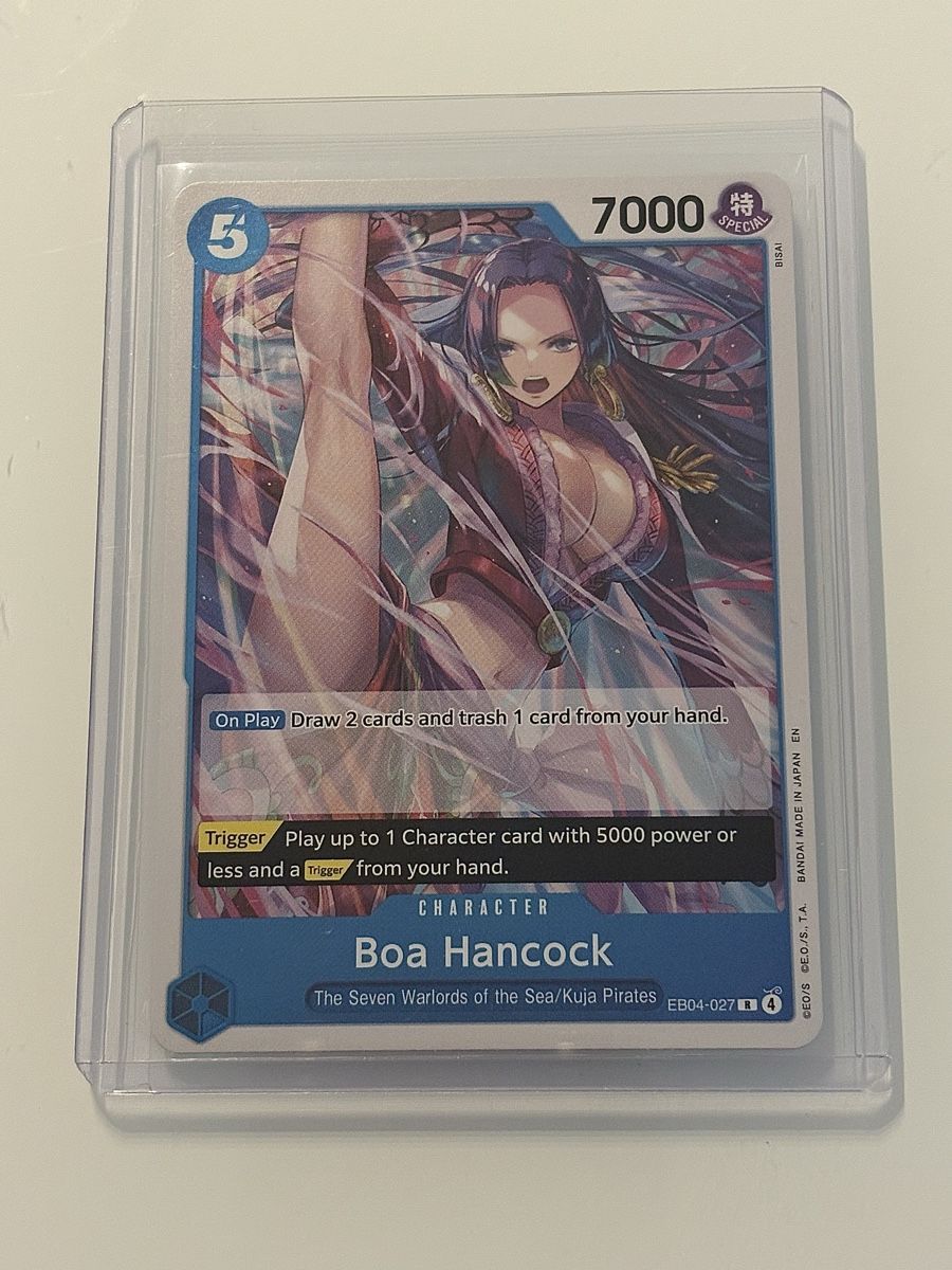Bandai Sammelbilder & Trading cards: One Piece TCG - Boa Hancock EB04-027 – Neu (gemäss Beschreibung) aus Pieterlen von Mira_o7