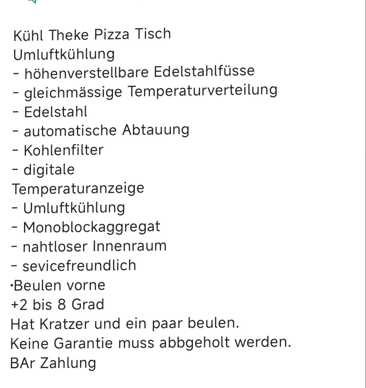 Tables: table de pizza  – Neuf (Voir description) à Sonceboz-Sombeval par idy72 6