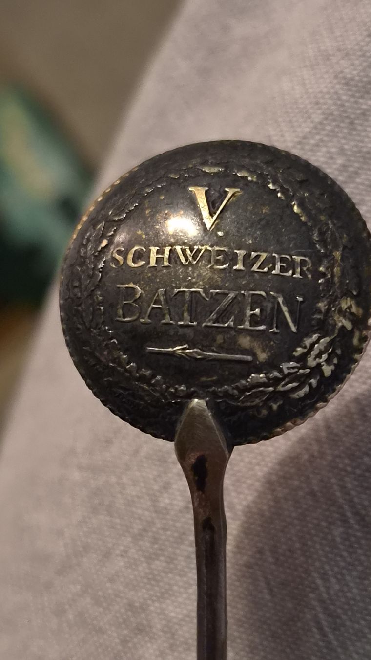 Tutti le monete: Löffeli Schweizer Batzen 1820 Sammlerstück – Usato da Kölliken venduto da Upcycling-by-Mc-TAM 3