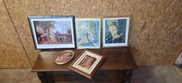 Konvolut Bilder mit Rahmen