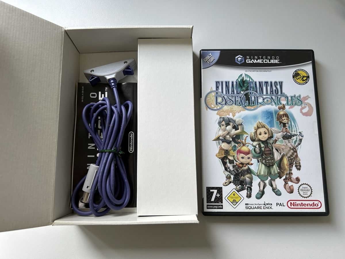 Nintendo Spiele: Final Fantasy Nintendo Gamecube Spiel mit Kabel OVP – Gebraucht aus Belp von retrovideogamers 1