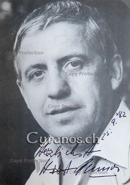 Horst Pinnow (1936-2024) Schauspieler - Autogramm (Gebraucht) in ...