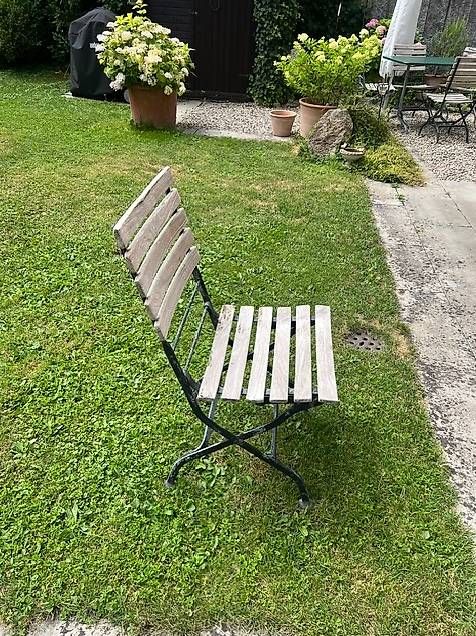 Chaises: 2 x 2 Vintage Gartenstühle – D'occasion à Meilen par Schlandy 1