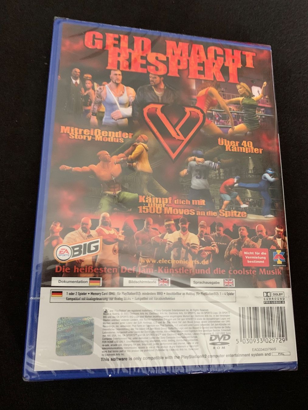 Sony Spiele: Def Jam Vendetta Playstation 2 Sealed OVP – Neu und originalverpackt aus Giswil von rok_6dtz 2