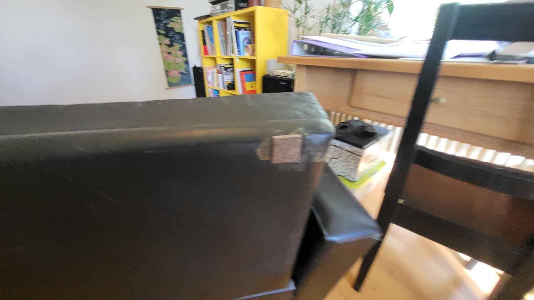 Divani: Leder Sofa Klassiker, schwarz, gebraucht – Usato da Uster venduto da Ghelfi01 6