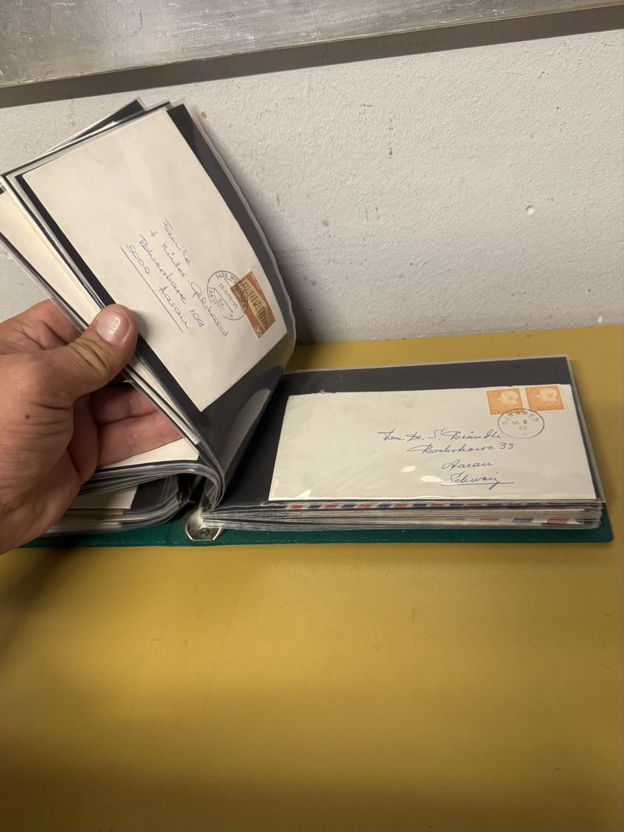 Tutti i francobolli: Briefmarken Album mit Briefen  – Usato da Schlieren venduto da Freundlich02 6
