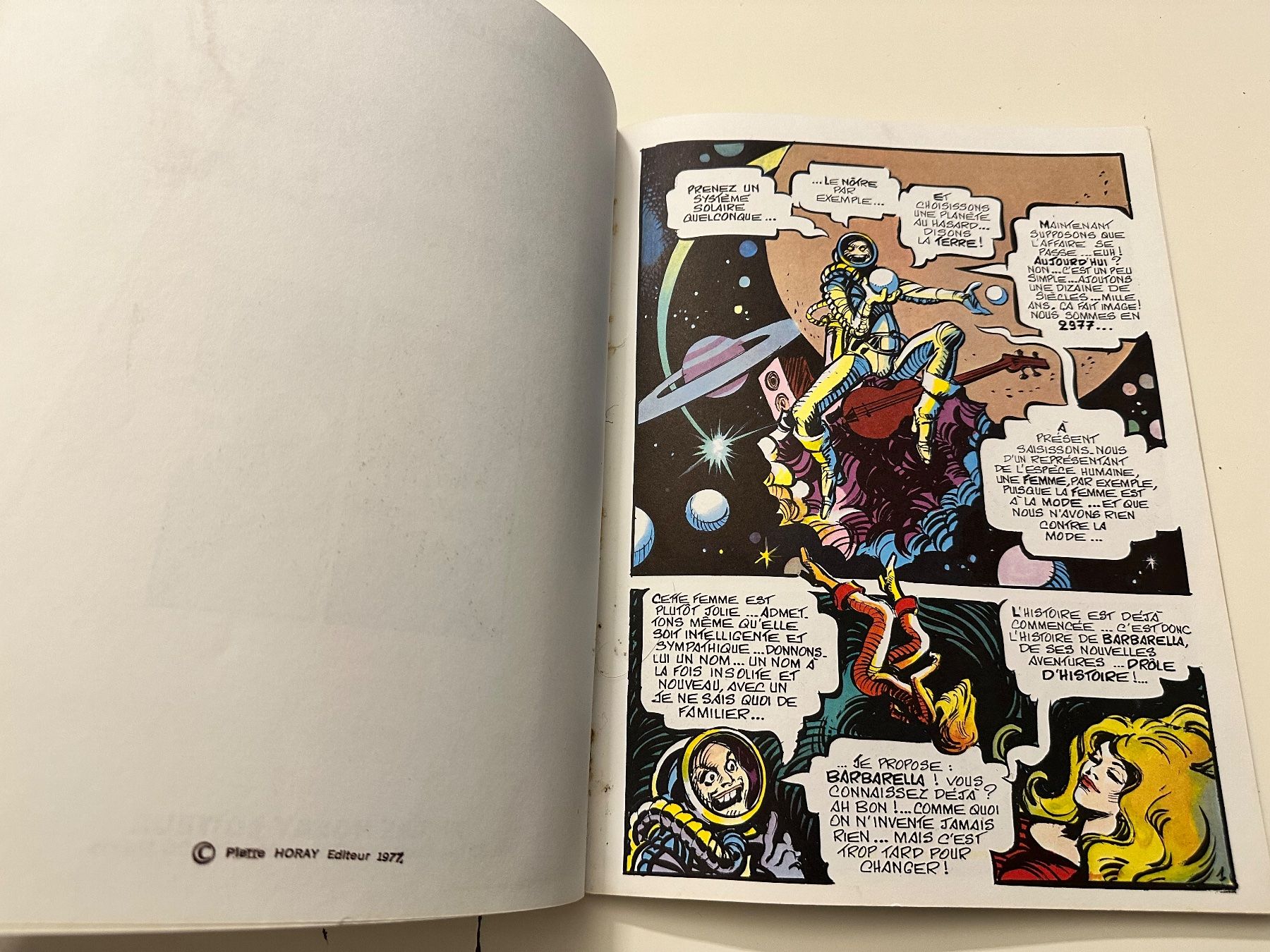 Comics: BARBARELLA III - Le Semble-Lune - Softcover – Gebraucht aus Münsingen von Ganjam 3