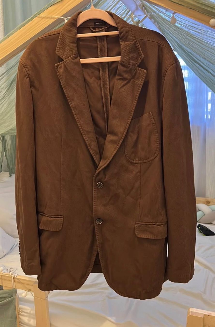 Massimo Dutti Jacken: Giacca unisex Massimo Dutti marrone taglia 48 cotone fine – Gebraucht aus Oberbuchsiten von xhe_l69l