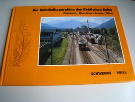 Bahnhofsspurpläne Rhätischen Bahn, verbesserte Auflage, 1999