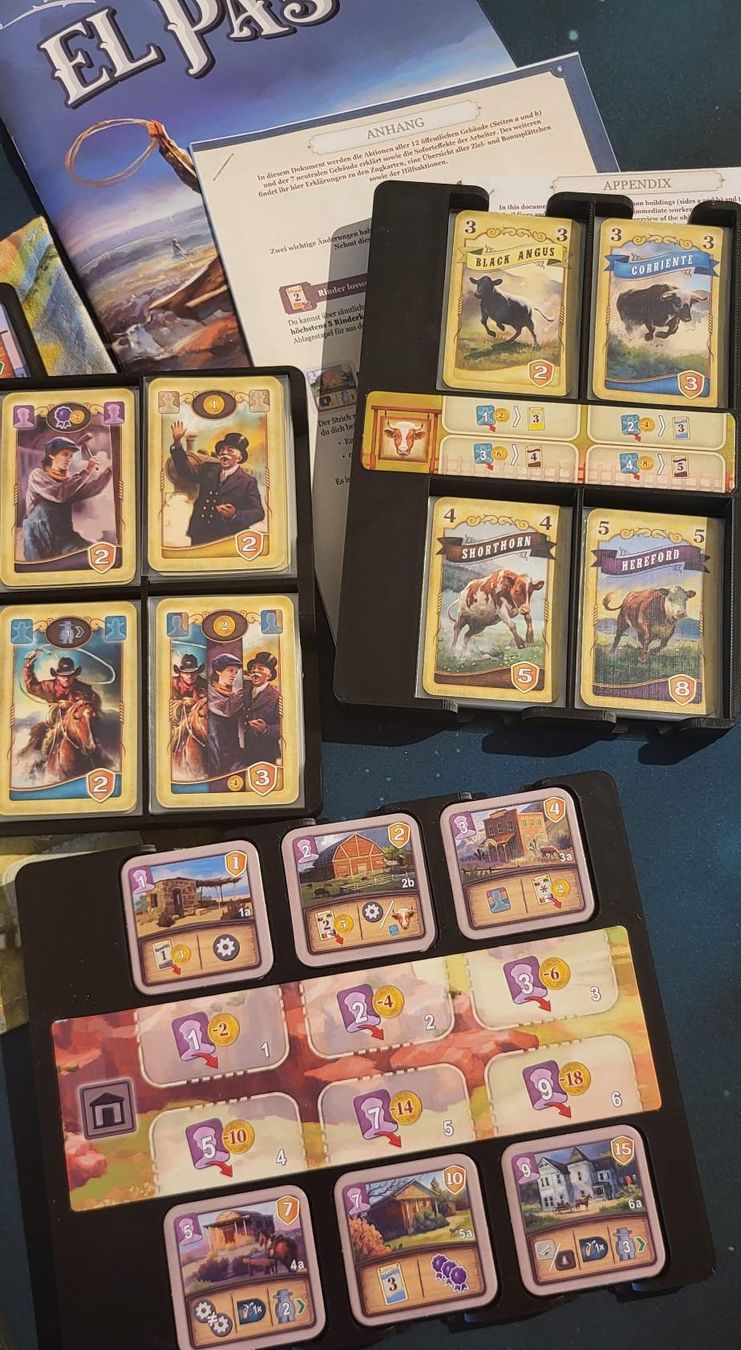 Giochi: Great Western Trail: El Paso - Brettspiel mit Insert – Usato da Lostorf venduto da Meip 4