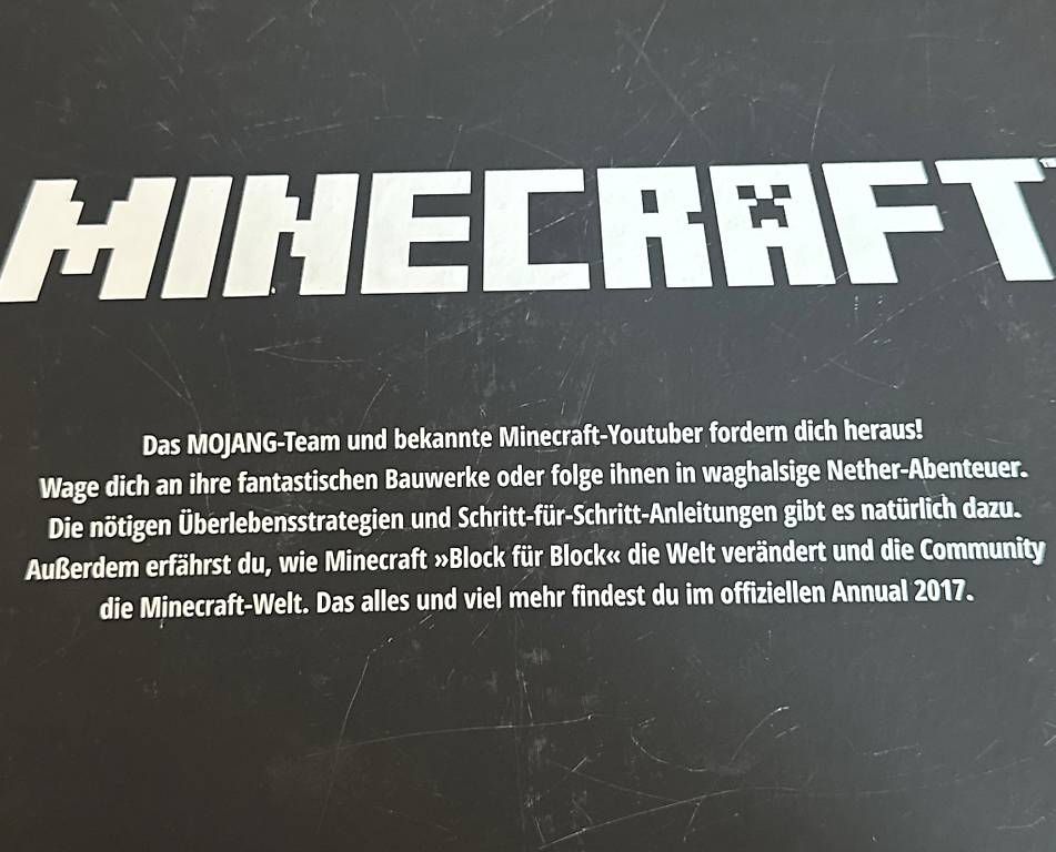 Libri: Minecraft Annual 2017 - Top Zustand! – Nuovo (secondo la descrizione) da Ostermundigen venduto da Sinlimite37 1