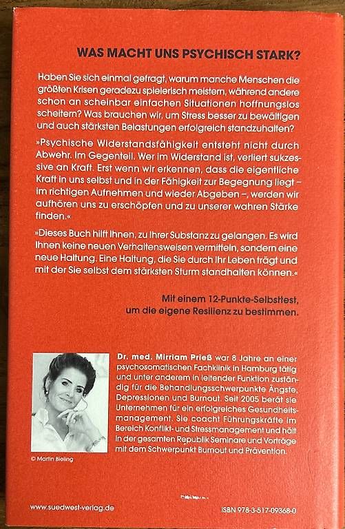 Jeans: Resilienz - Dr. med Mirriam Priess – D'occasion à Zürich par Jeannine81 1
