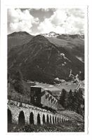 Davos (GR) Parsenn-Bahn - Standseilbahn - Pischahorn - 1957