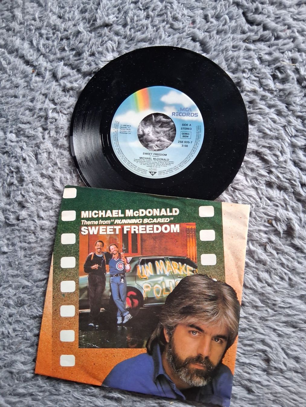 Dischi in vinile: MICHAEL MCDONALD    SWEET FREEDOM    7NER SINGLE – Usato da Wetzikon ZH venduto da Ramones01