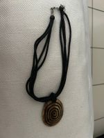 Parure collana-anello-orecchini con spirale