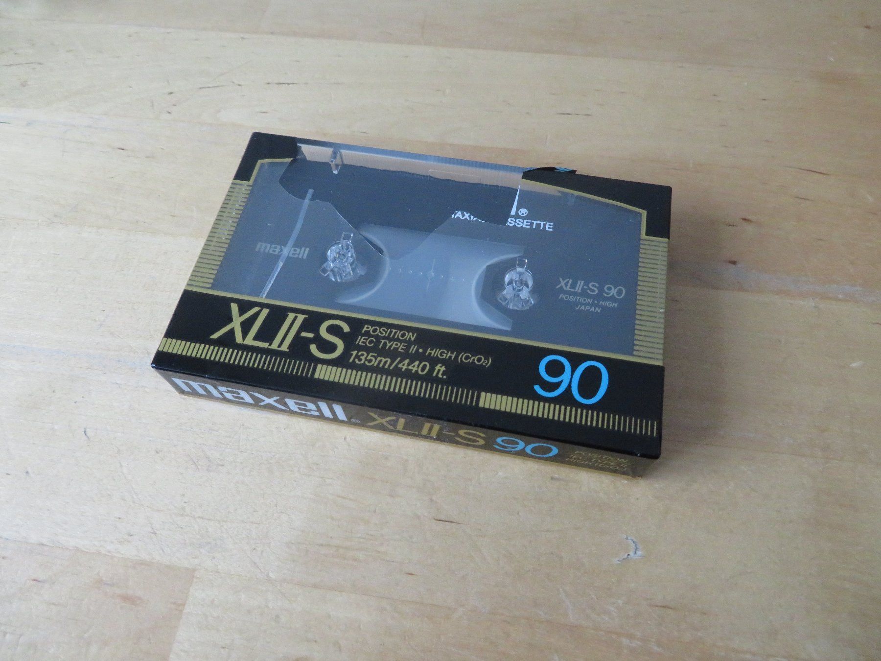 Musicassette: Leer Kassette MAXELL XLII-S 90 – Nuovo e nell'imballaggio originale da zürich venduto da Goldimmund 2