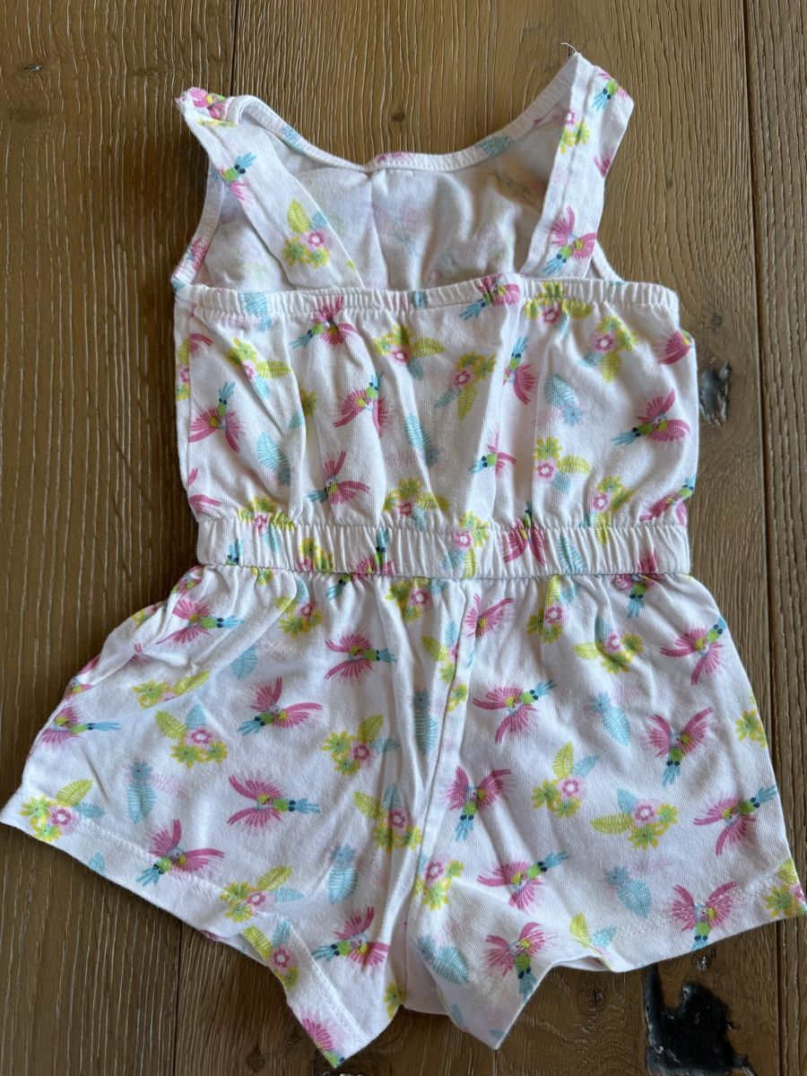 Pagliaccetti: Jumpsuit Papagei Grösse 74 – Usato da Pragg-Jenaz venduto da gobrist 2