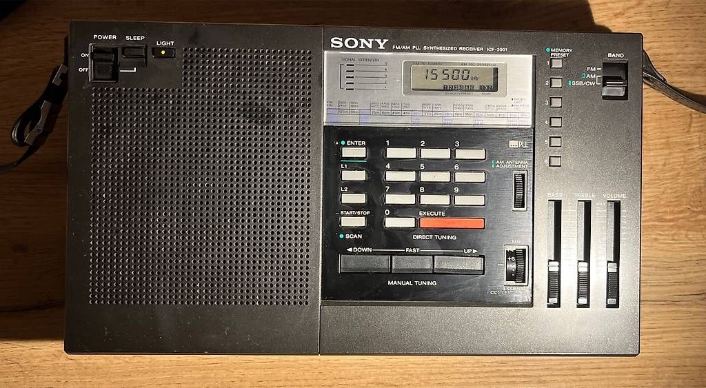Radios: Sony ICF-2001 radio – Gebraucht aus Zürich von marcdmc 1