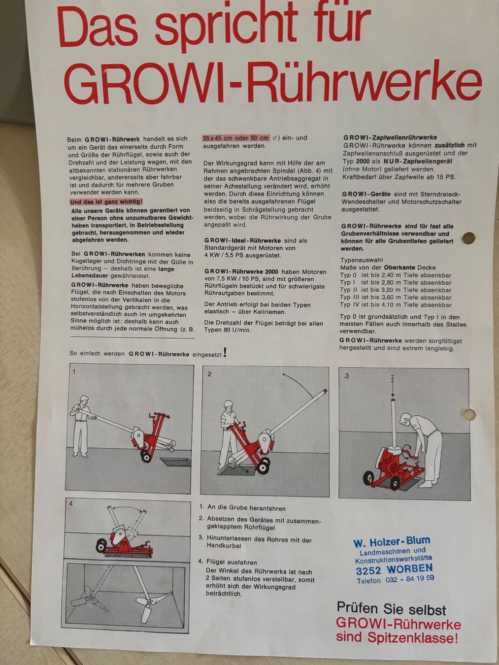 Tutte le macchine: Güllerührwerk – Usato da Siselen BE venduto da findusine 3