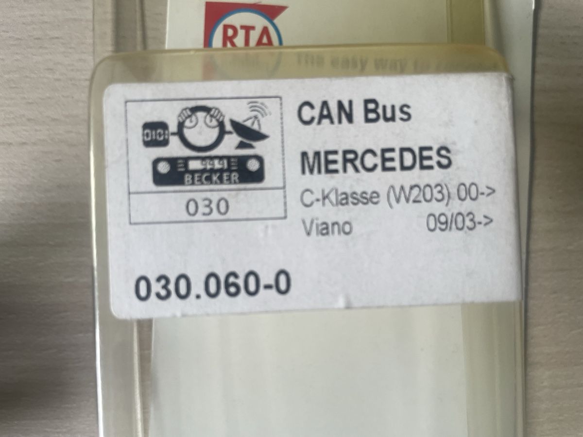 Radio: Interface Autoradio Convertisseur CAN-Bus MERCEDES – Nuovo e nell'imballaggio originale da Denges venduto da Ricautomotive 4