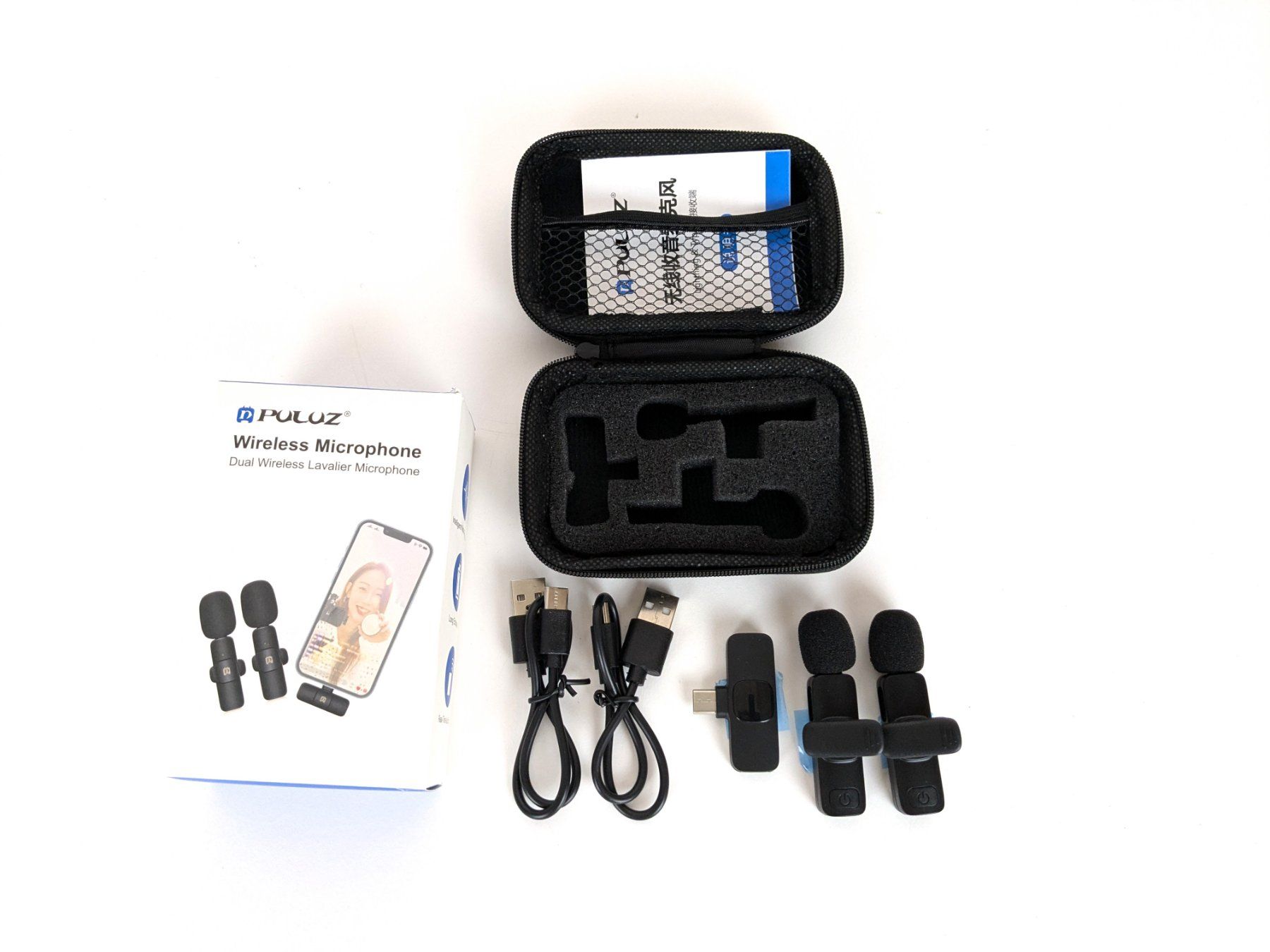 Mikrofone: PULUZ Dual Wireless Mikrofon – Neu (gemäss Beschreibung) aus Thun von Restwert_Thun 1
