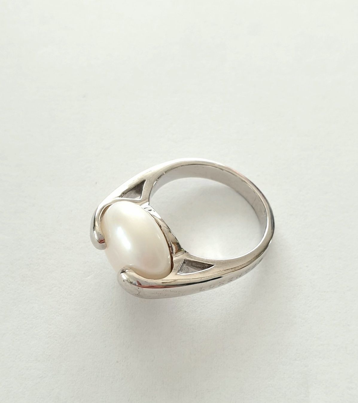 Anelli: Silberring 925 mit Echt Perlen, modern & elegant - Neu – Nuovo e nell'imballaggio originale da Uetikon am See venduto da Coralreef 5
