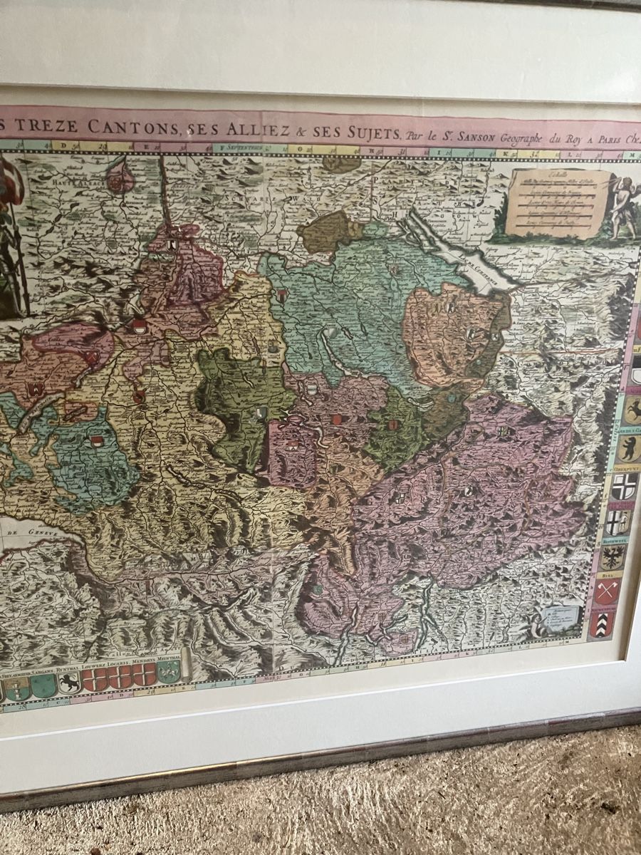 Poster & Bilder: Bild Landkarte Schweiz – Gebraucht aus Neftenbach von 889095 2