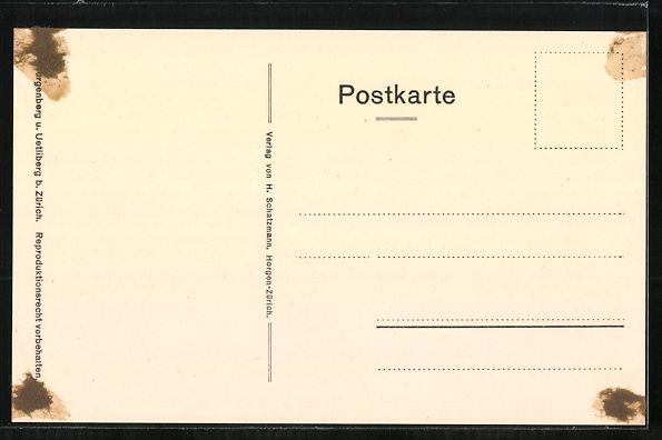 Cartes postales: Horgen, Horgenberg und Uetliberg – D'occasion à Berlin par bartko-reher 1