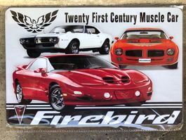 Pontiac firebird muscle car v8