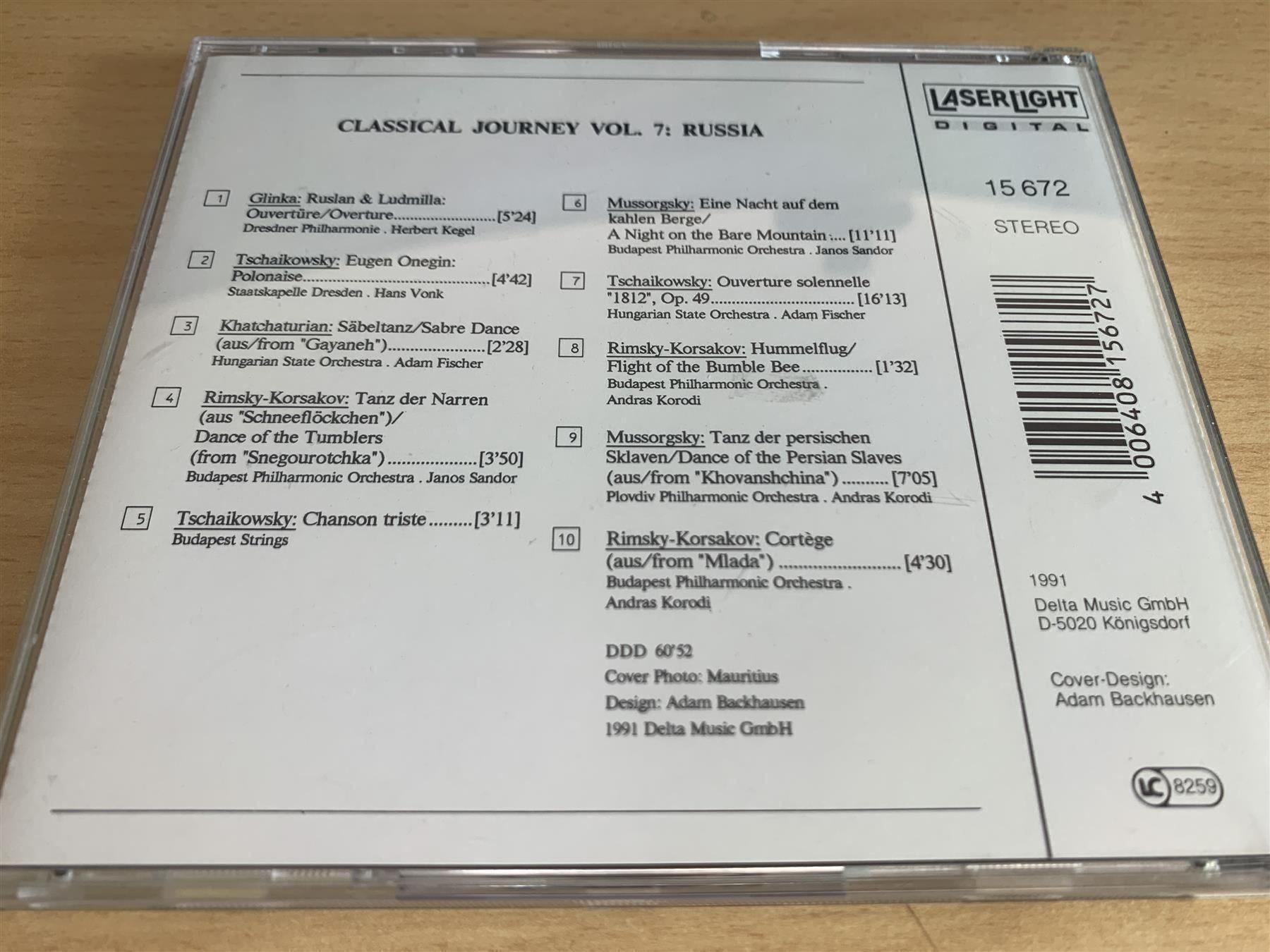 CD: Classical Journey Vol. 7: Russia – Usato da Rikon im Tösstal venduto da Alpenmutz 1