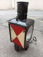 Eisenbahnsignal Lampe rot gebraucht funktionstüchtig.