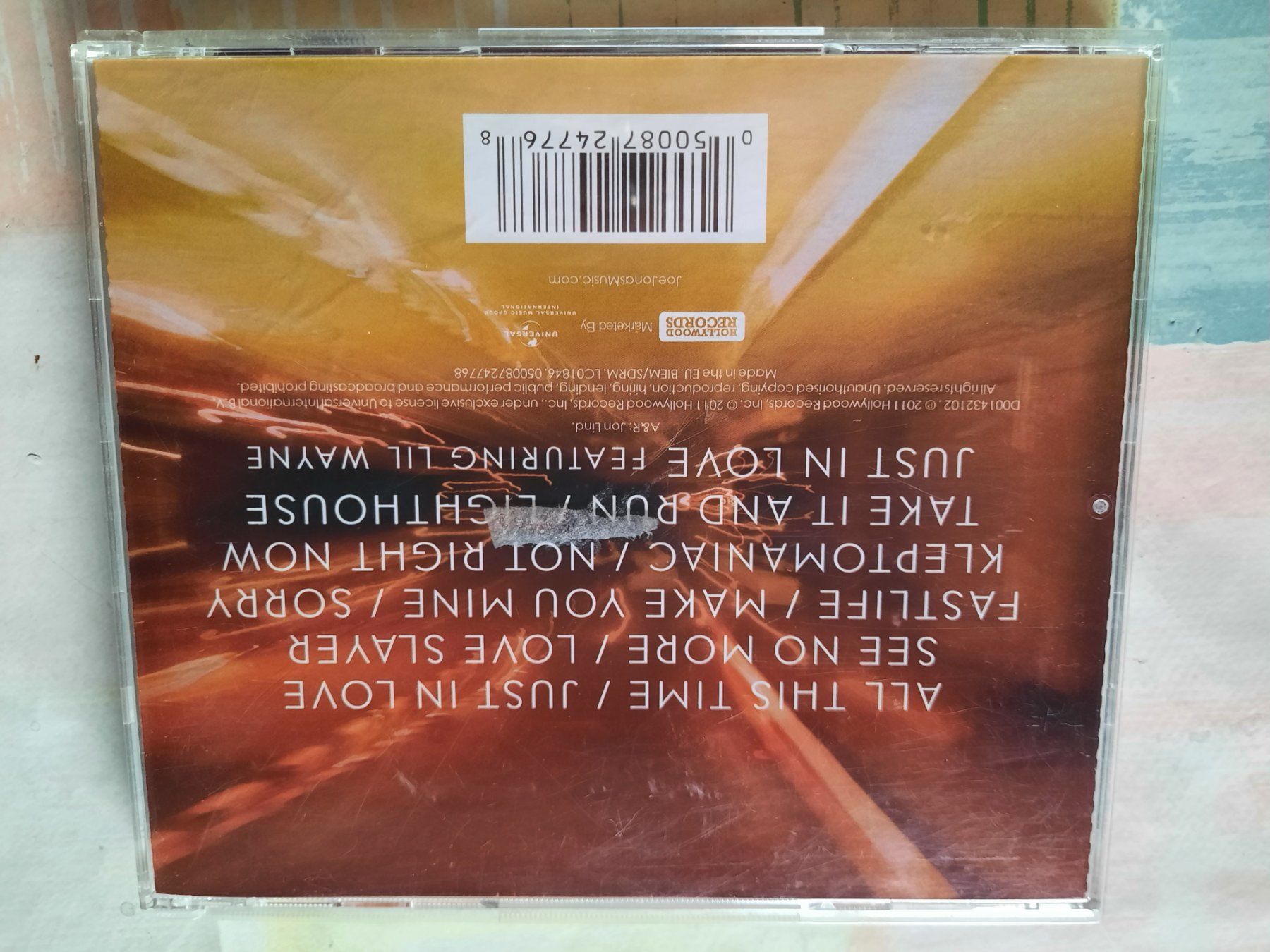 CDs: Cd Joe Jonas - Fast Life  – Gebraucht aus Pully von bro_n52j 1