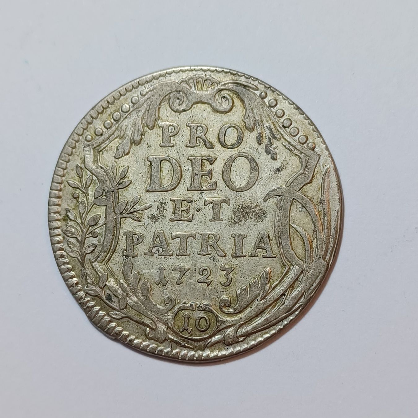 Tutti le monete: 10 Schilling 1723 Zürich – Usato da Pfäffikon ZH venduto da Schweizer_Muenzen