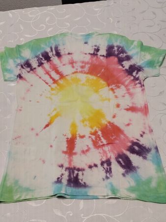 farbiges Batik T-Shirt Gr. M