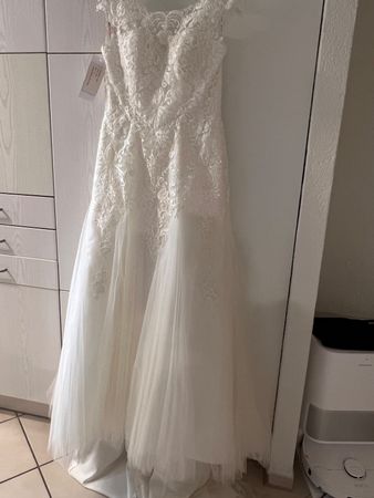Festliches Brautkleid, Gr. 38, ivory, neuwertig!