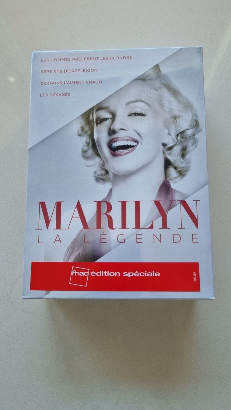 Tous les DVDs: Box DVD Marilyn Monroe – Neuf avec emballage d'origine à Ferpicloz par Clicli014