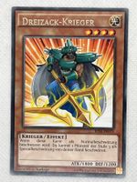Yu-Gi-Oh! Karte: Dreizack-Krieger - Selten! Top Zustand!