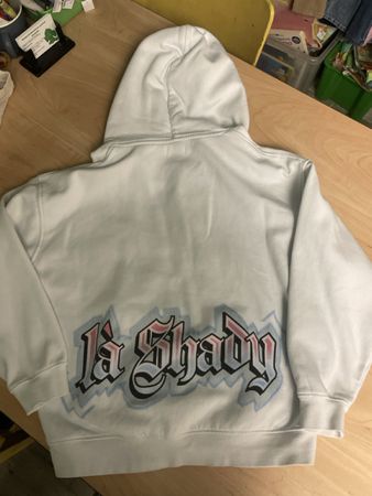 Kapuzenjacke La Shady weiss Gr. 140 neuwertig