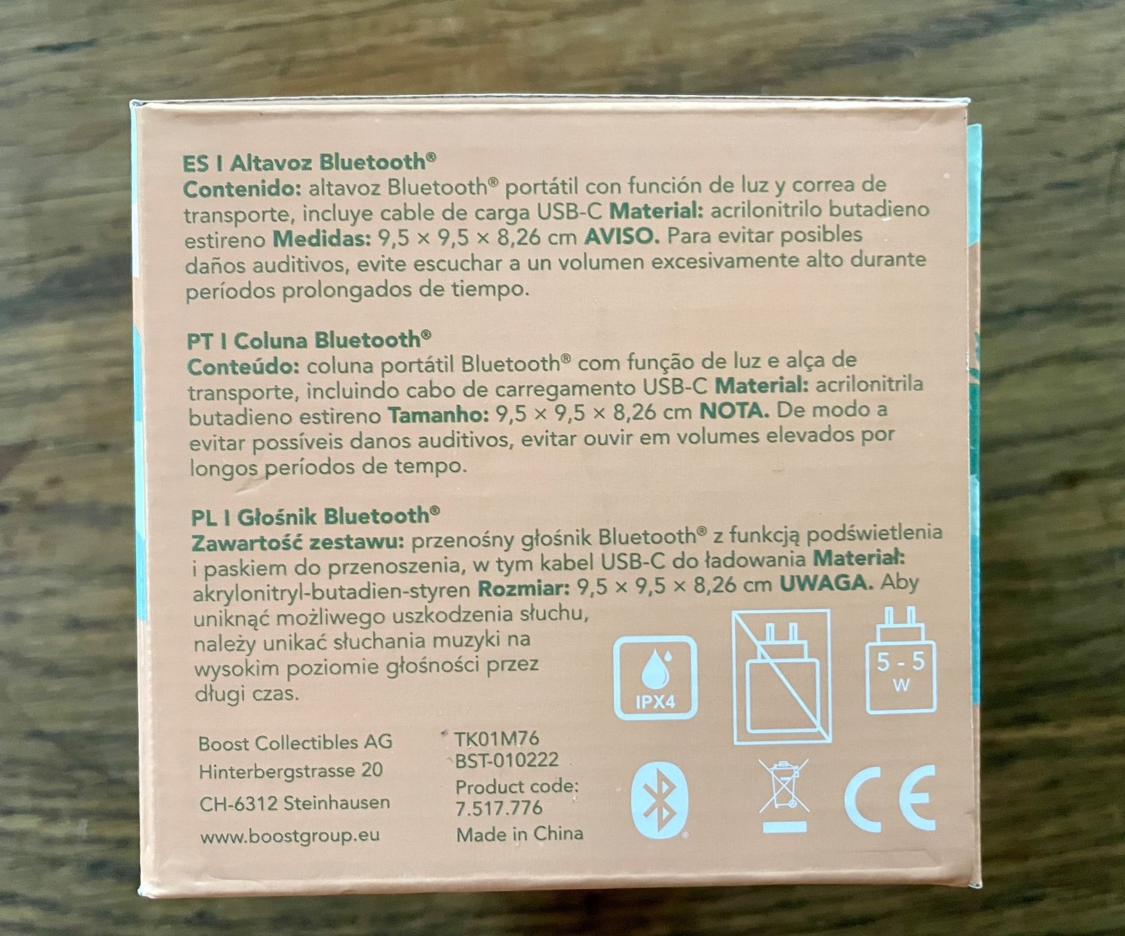 Lautsprecher: Bluetooth Lautsprecher/ Speaker, NEU – Neu und originalverpackt aus Gümligen von soleil149 2