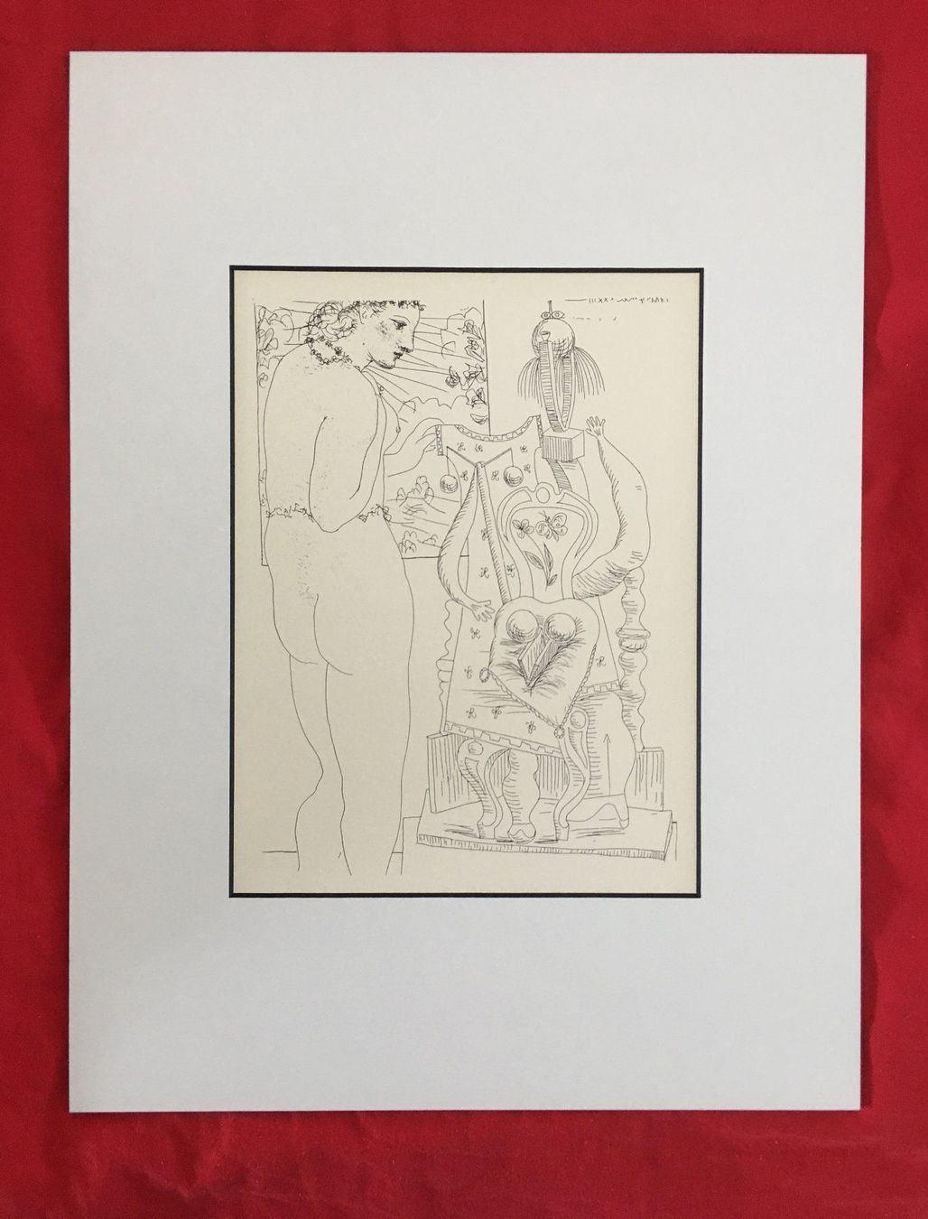 Grafica & Litografie: Pablo Picasso "Sculpteur et Modèle..." – Usato da Nennigkofen venduto da Sommersonnen 1