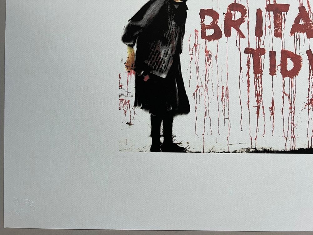 Banksy Keep Britain Tidy Felpa con cappuccio (colori a scelta