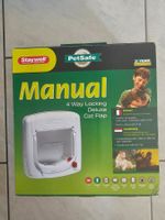 Katzentüre Staywell 300 4-Wege-Verschluss weiss neu