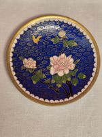 Dekorative Vintage Cloisonné Teller