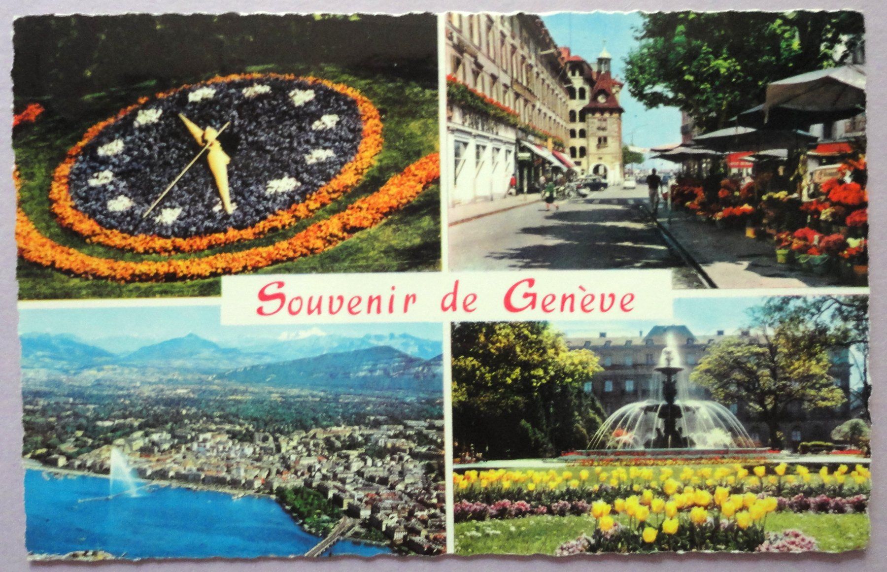 Cartoline postali: Souvenir de Genève – Usato da Fétigny venduto da Billy2miny
