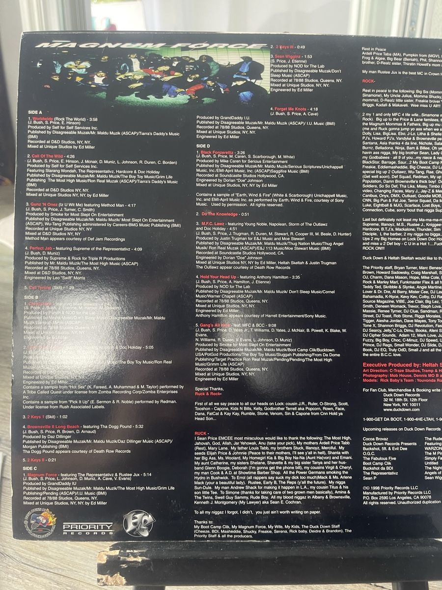 Dischi in vinile: Heltah Skeltah / Magnum Force  – Nuovo (secondo la descrizione) da Dagmersellen venduto da stonefinger 1