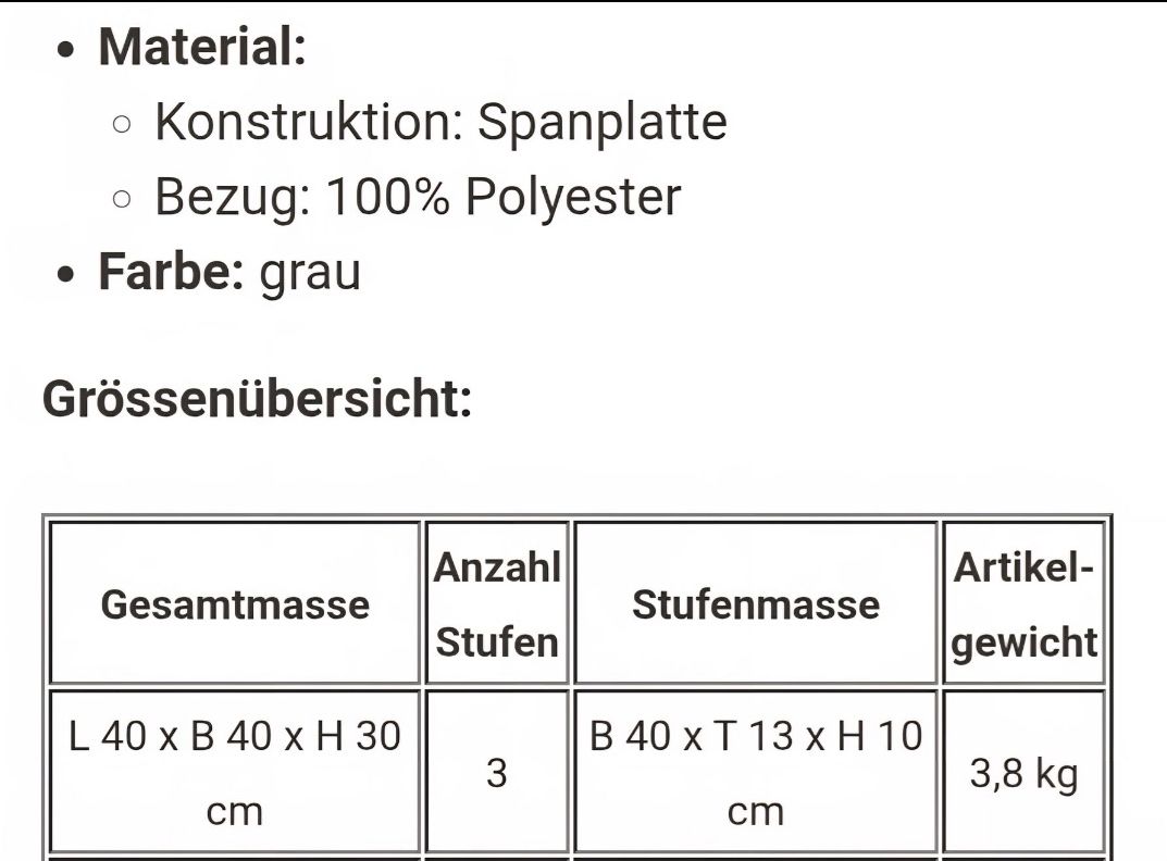 Scale: Kleintiertreppe – Usato da Ricketwil venduto da Lady_of_Glenmore 5