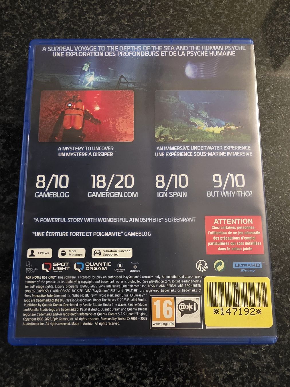 Spiele: Under the Waves PS5 – Gebraucht aus Chavornay von Crash37 1